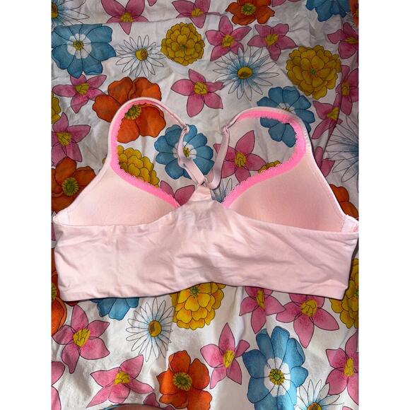 VICTORIAS SECRET RACERBACK demi bra 32D - Picture 2 of 4